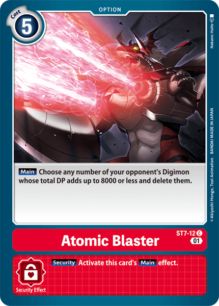 ST07-12 C, Atomic Blaster
