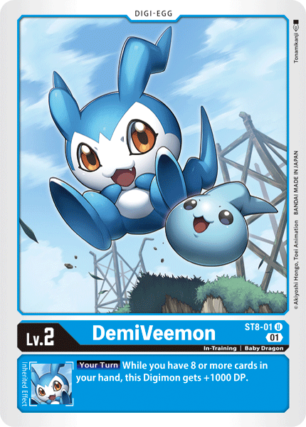 ST08-01 U, DemiVeemon