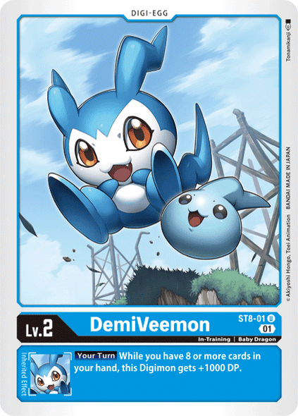 ST08-01 U, DemiVeemon