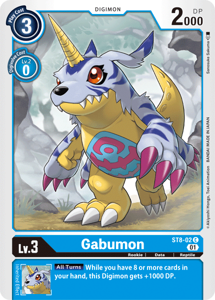 ST08-02 C, Gabumon