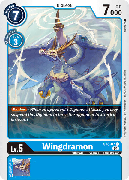 ST08-07 U, Wingdramon