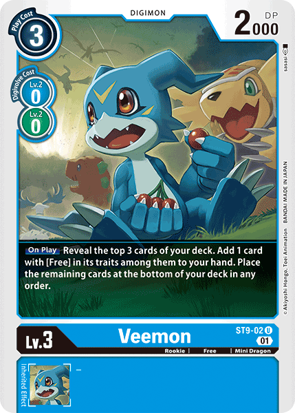 ST09-02 U, Veemon