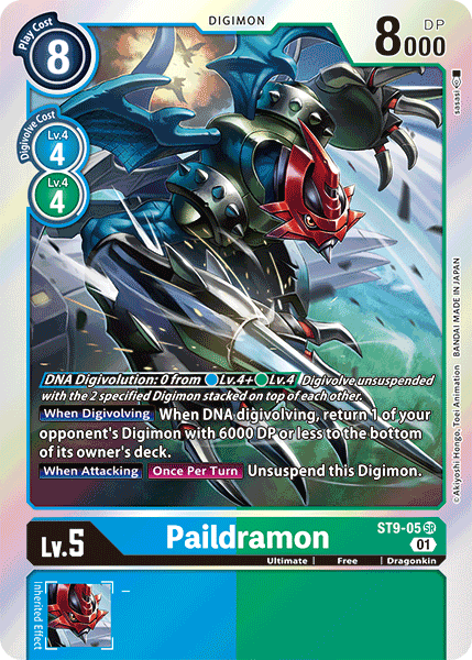 ST09-05 SR, Paildramon