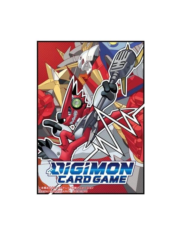 Bandai - Digimon Card Game Official Sleeves - Shoutmon(60pcs)