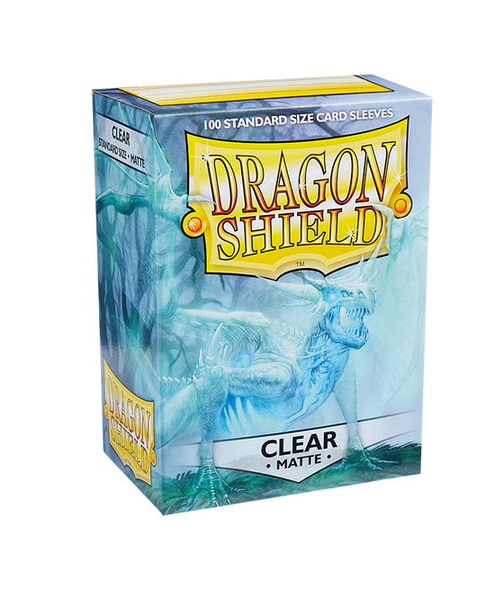 Dragon Shield - Matte - Clear(100pcs)