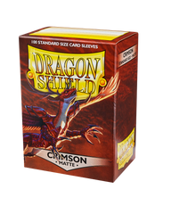 Dragon Shield - Matte - Crimson(100pcs)