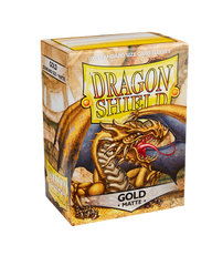 Dragon Shield - Matte - Gold(100pcs)