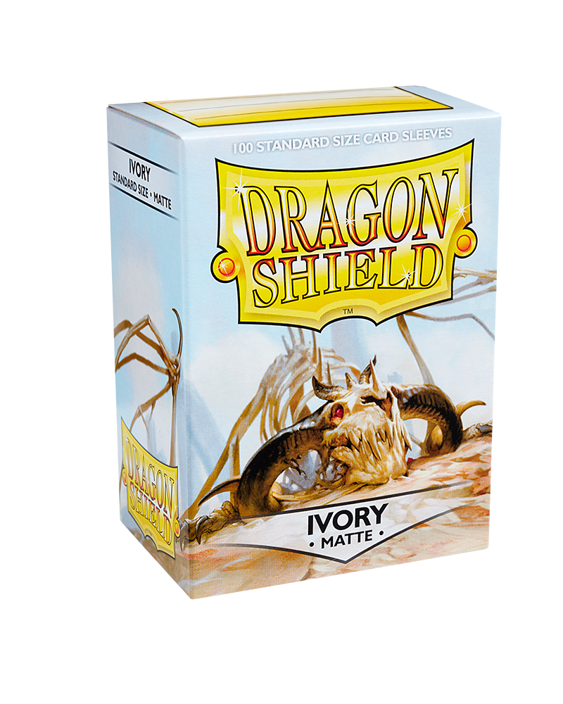 Dragon Shield - Matte - Ivory(100pcs)