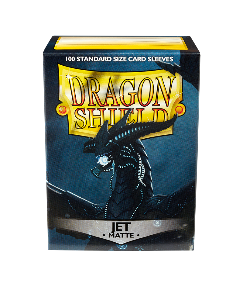 Dragon Shield - Matte - Jet(100pcs)