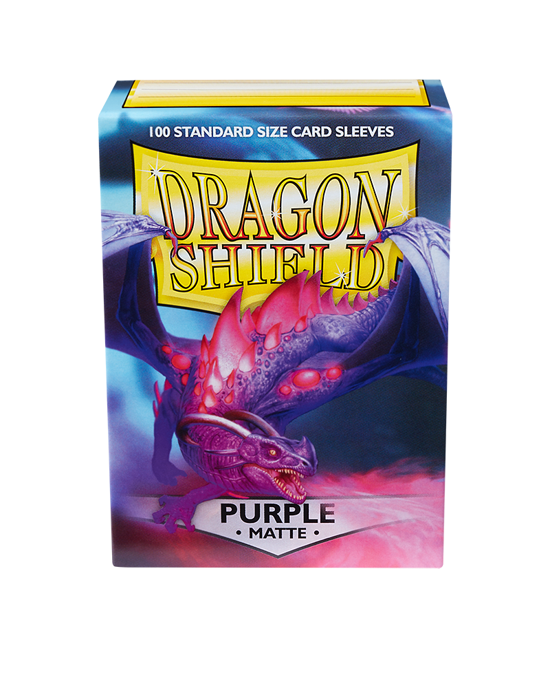 Dragon Shield - Matte - Purple(100pcs)