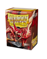Dragon Shield - Matte - Ruby(100pcs)