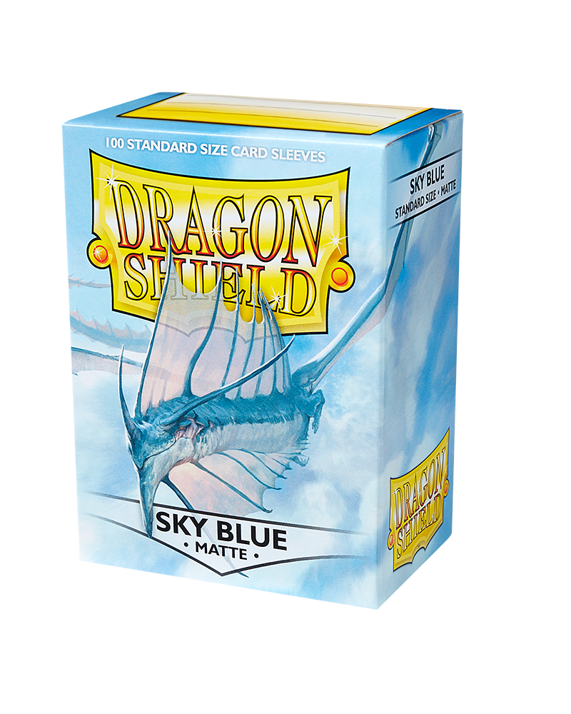 Dragon Shield - Matte - Sky Blue(100pcs)