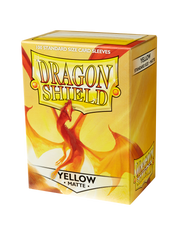 Dragon Shield - Matte - Yellow(100pcs)