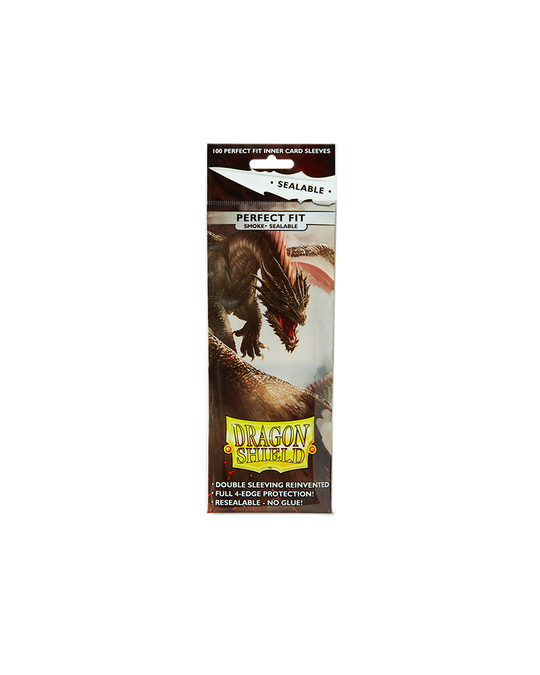 Dragon Shield - Perfect Fit Sealable - Smoke(100pcs)