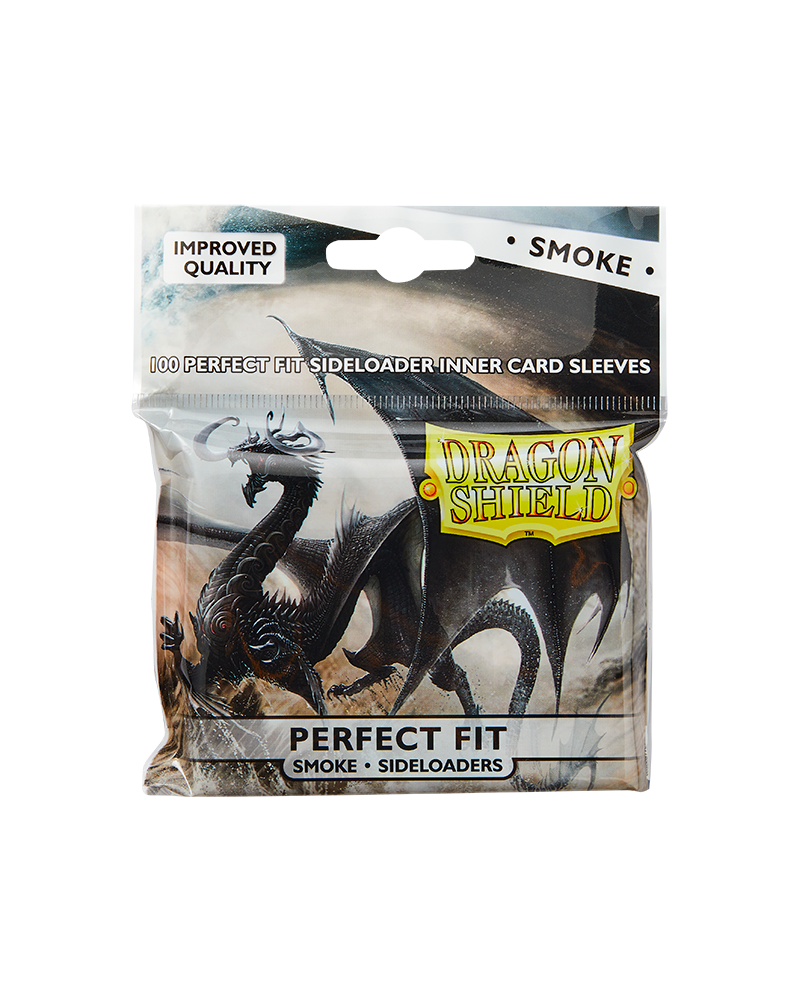 Dragon Shield - Perfect Fit Sideloading - Smoke(100pcs)