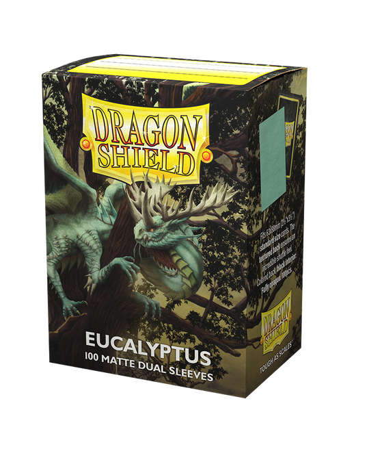 Dragon Shield - Dual Matte - Eucalyptus(100pcs)
