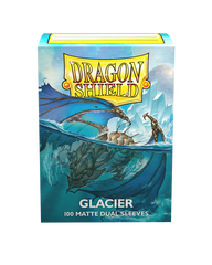 Dragon Shield - Dual Matte - Glacier(100pcs)