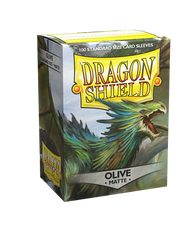 Dragon Shield - Matte - Olive(100pcs)