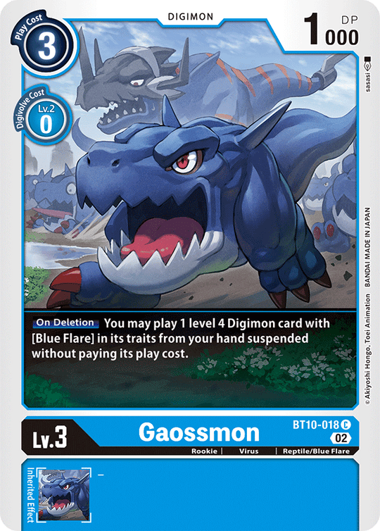 BT10-018 C, Gaossmon