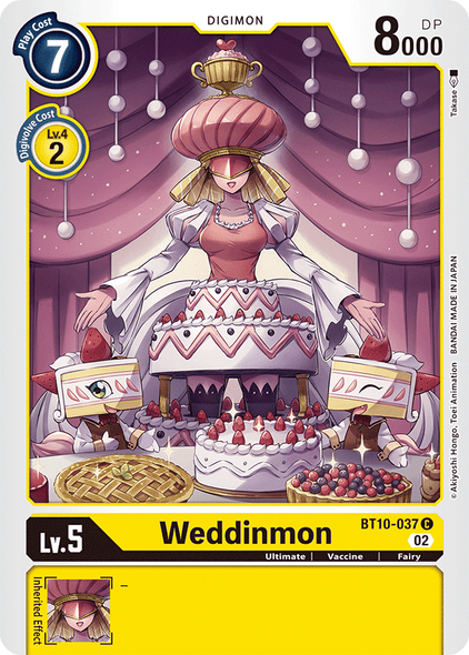 BT10-037 C, Weddinmon