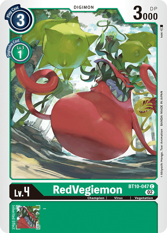 BT10-047 C, RedVegiemon