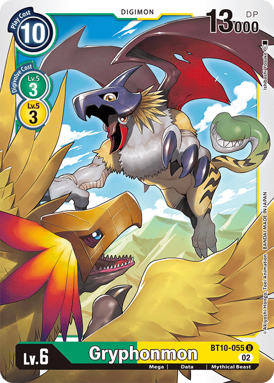 BT10-055 U, Gryphomon