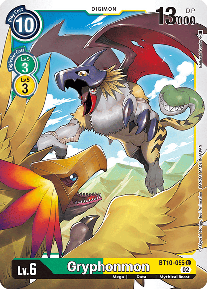 BT10-055 U, Gryphomon