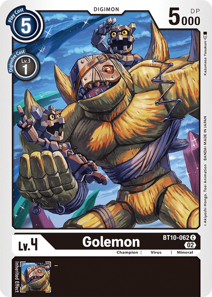 BT10-062 C, Golemon