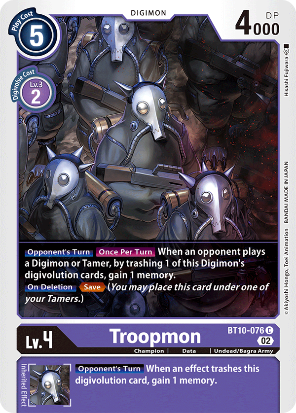 BT10-076 C, Troopmon