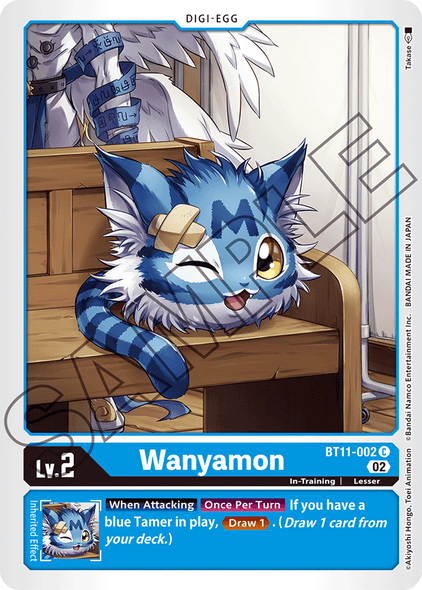 BT11-002 C, Wanyamon (Foil)
