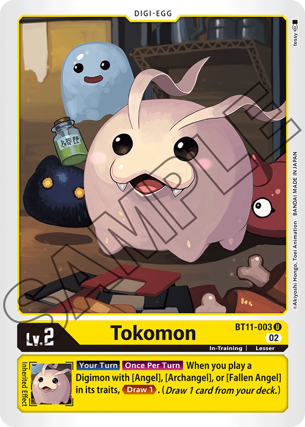 BT11-003 U, Tokomon (Foil)