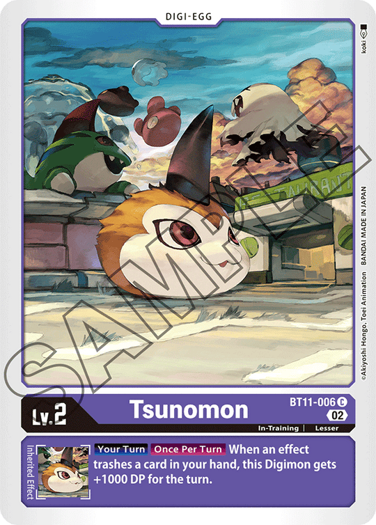 BT11-006 C, Tsunomon
