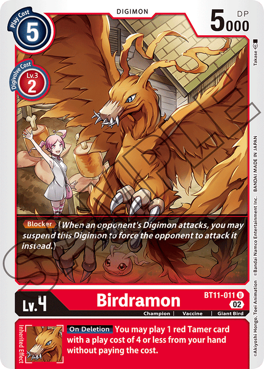 BT11-011 U, Birdramon