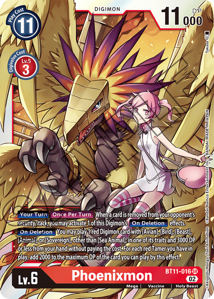 BT11-016 SR, Phoenixmon