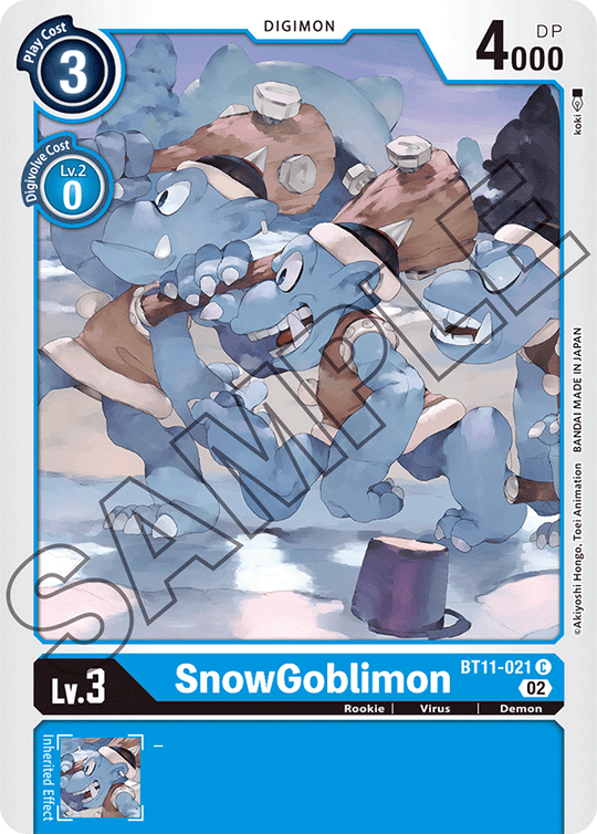 BT11-021 C, SnowGoblimon