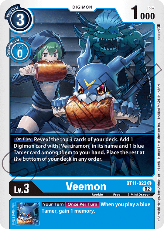 BT11-023 U, Veemon