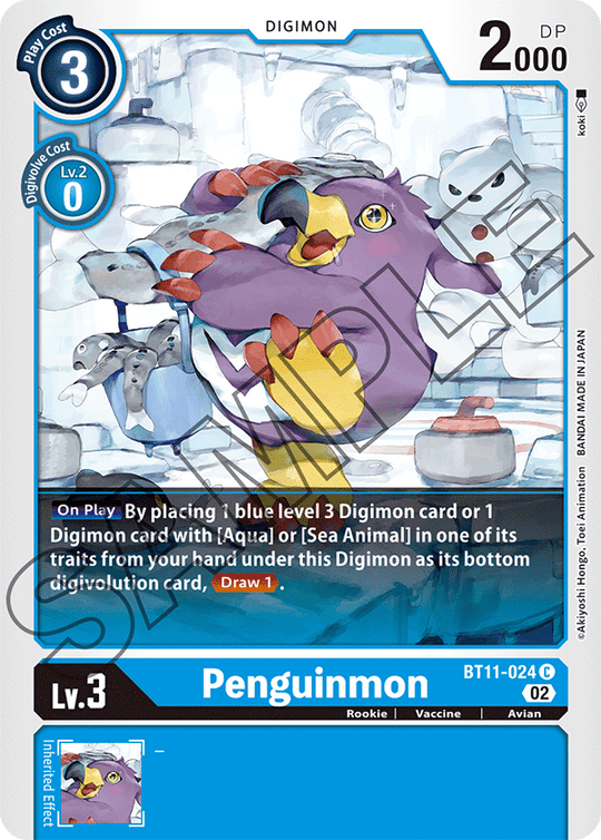 BT11-024 C, Penguinmon