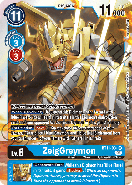 BT11-031 R, ZeigGreymon