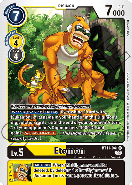 BT11-041 C, Etemon (Foil)