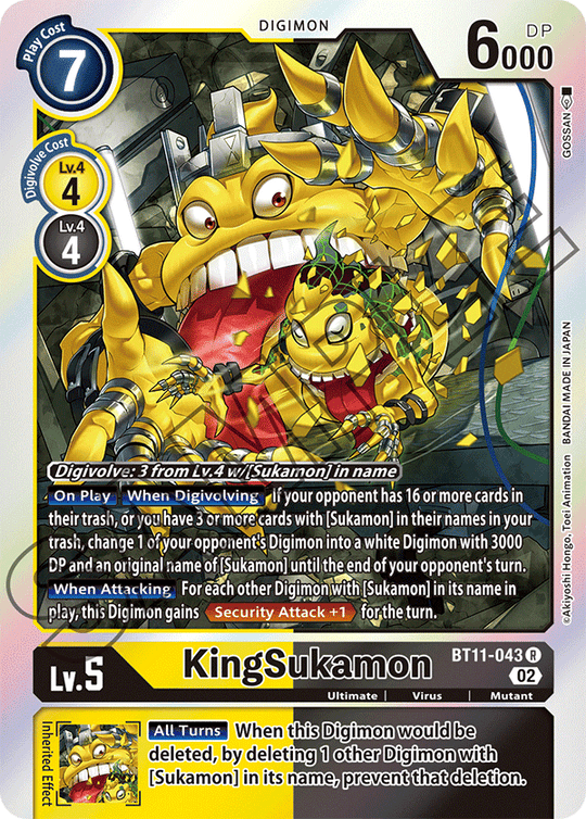 BT11-043 R, KingSukamon