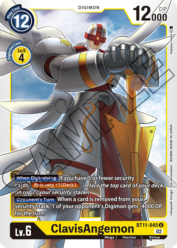 BT11-045 U, ClavisAngemon (Foil)