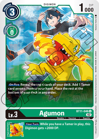 BT11-046 U, Agumon (Foil)