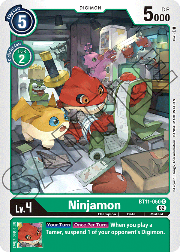 BT11-050 C, Ninjamon (Foil)