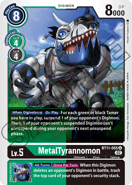 BT11-055 U, MetalTyrannomon