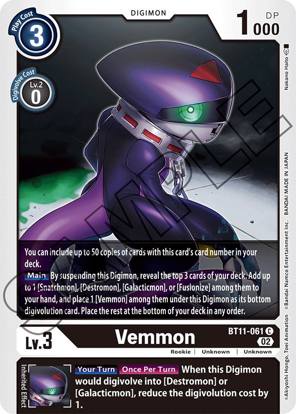 BT11-061 C, Vemmon (Foil)