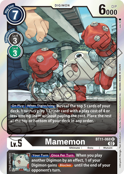 BT11-068 R, Mamemon