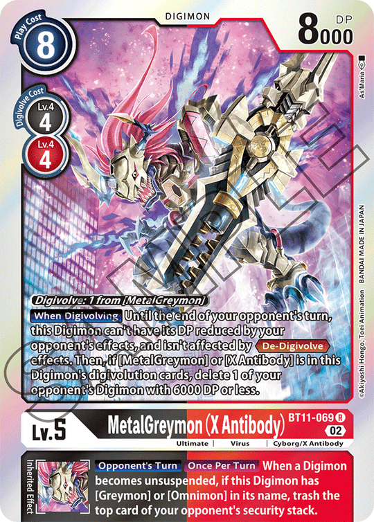 BT11-069 R, MetalGreymon (X Antibody)