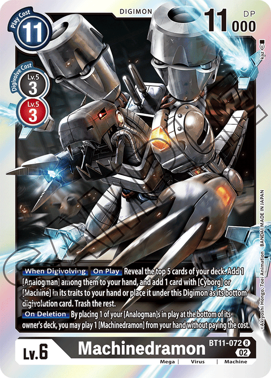 BT11-072 R, Machinedramon