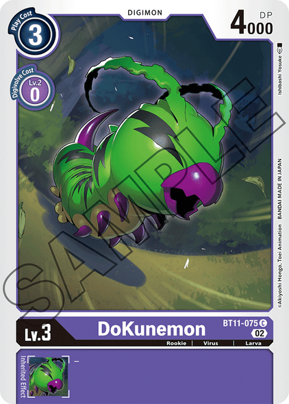 BT11-075 C, DoKunemon (Foil)