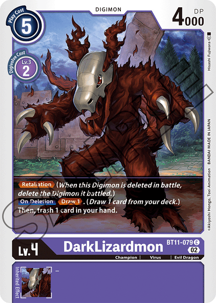 BT11-079 C, DarkLizardmon